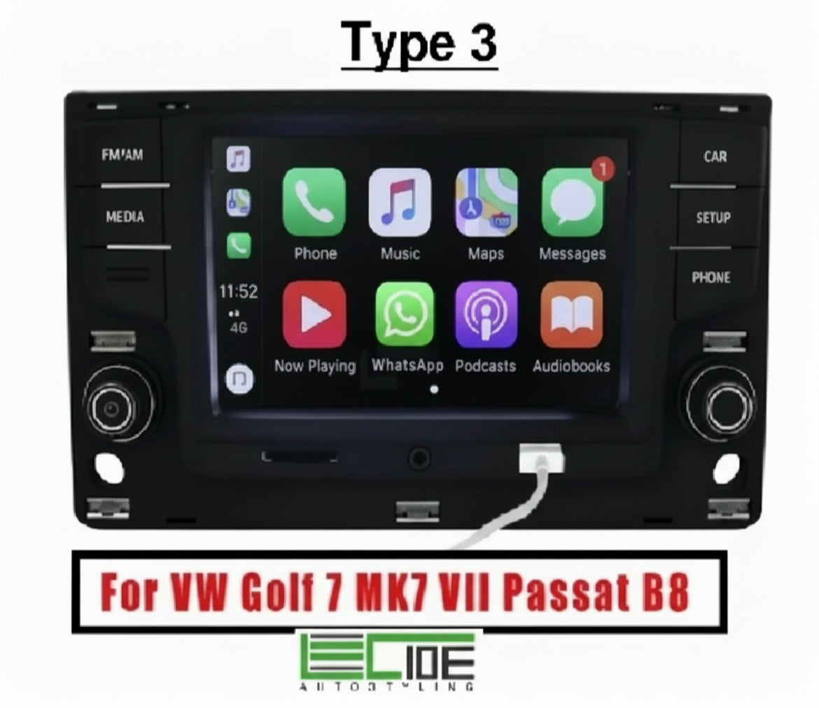 Volkswagen Apple Carplay & Android Auto Radio Upgrade