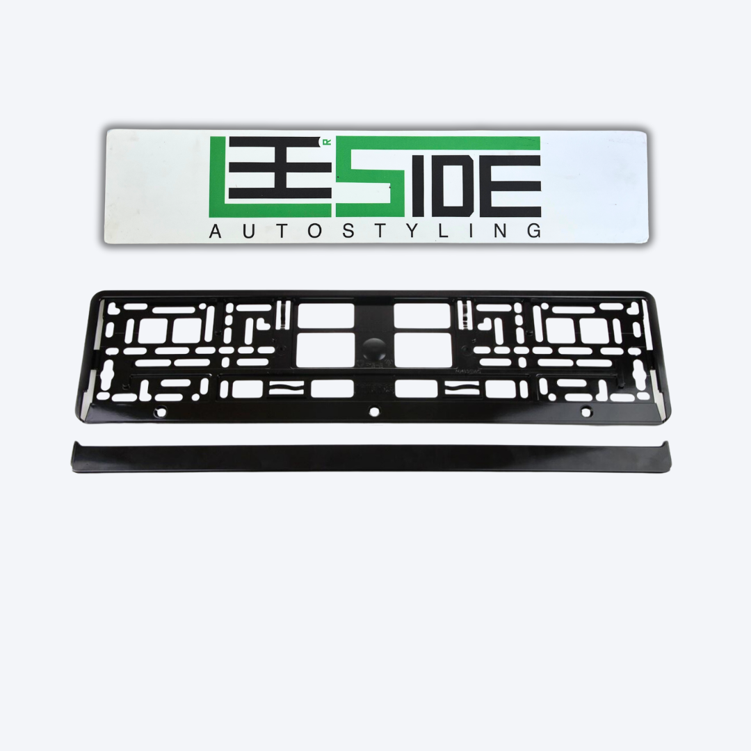 Black Number/License Plate Frame