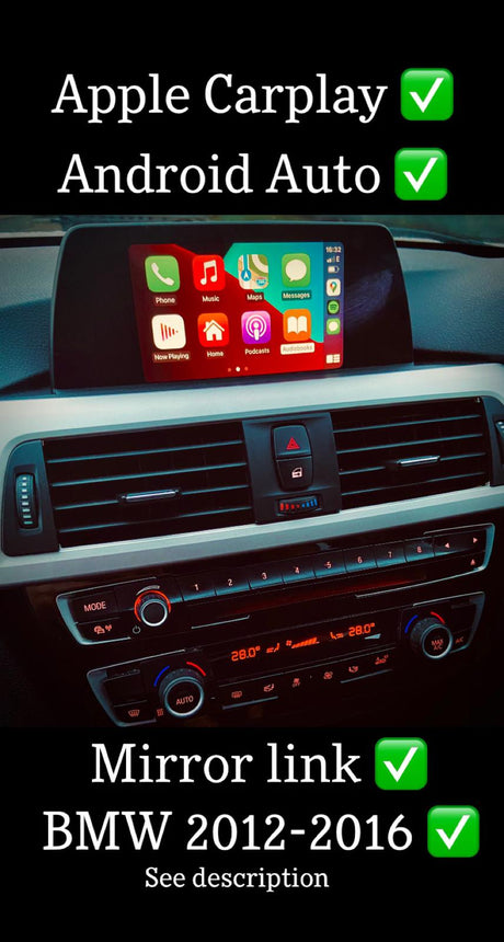 BMW Apple Carplay & Android Auto Upgrades
